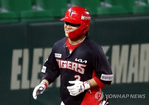 KIA 타이거즈 새 주장에 선출된 김선빈[연합뉴스 자료사진]